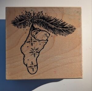 Stocking Rubber Stamps